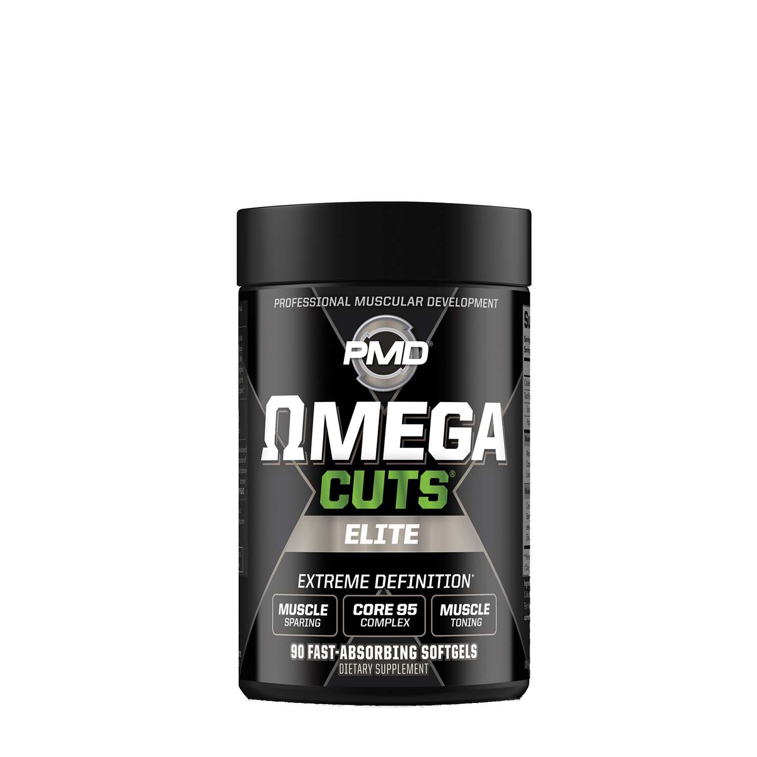 Omega Cuts Elite - 90 Softgels (45 Servings)  | GNC